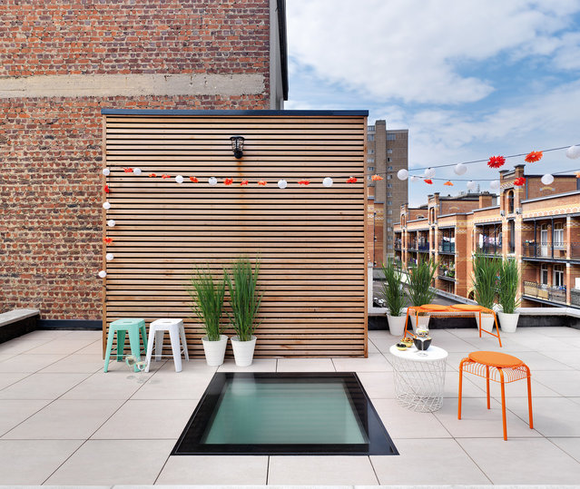 Walkable platdakraam DXW