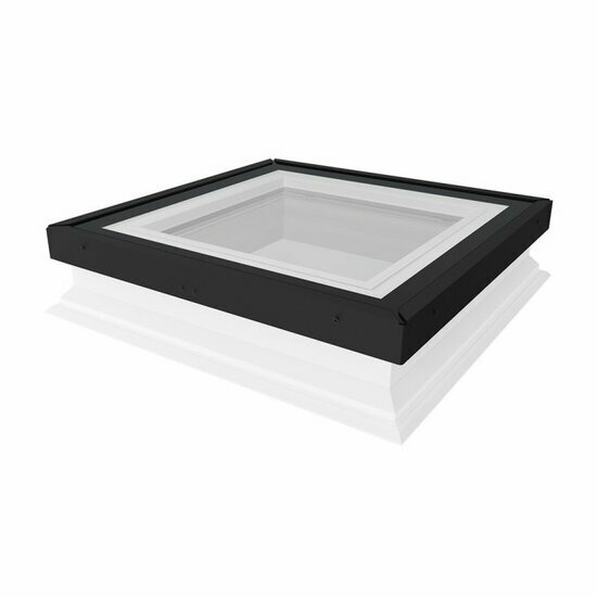 Fakro lichtkoepel vlak glas DXG 80x80 cm