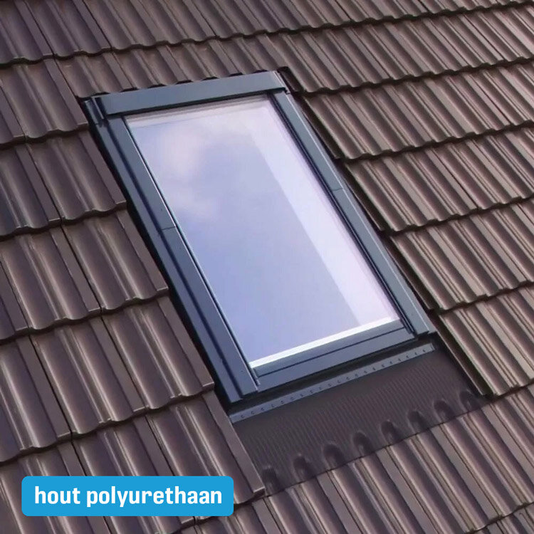 Vervangingspakket VELUX SK06 114x118 kant-en-klaar - Hout vochtbestendig