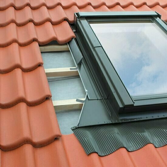 FAKRO gootstuk EHV-A 114x118 RAL 7022