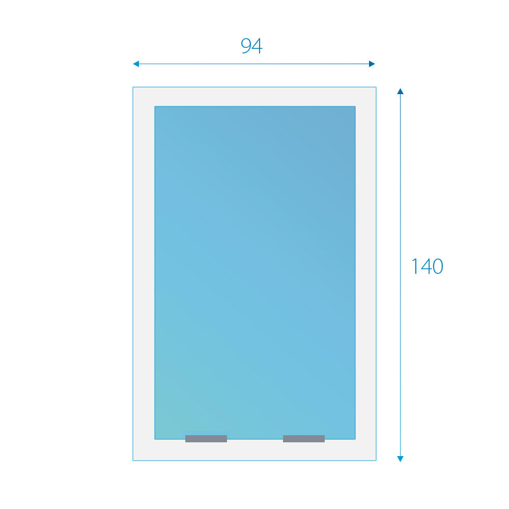 Fakro tuimeldakraam FTU-V U3 PK (55°) 94x140 cm