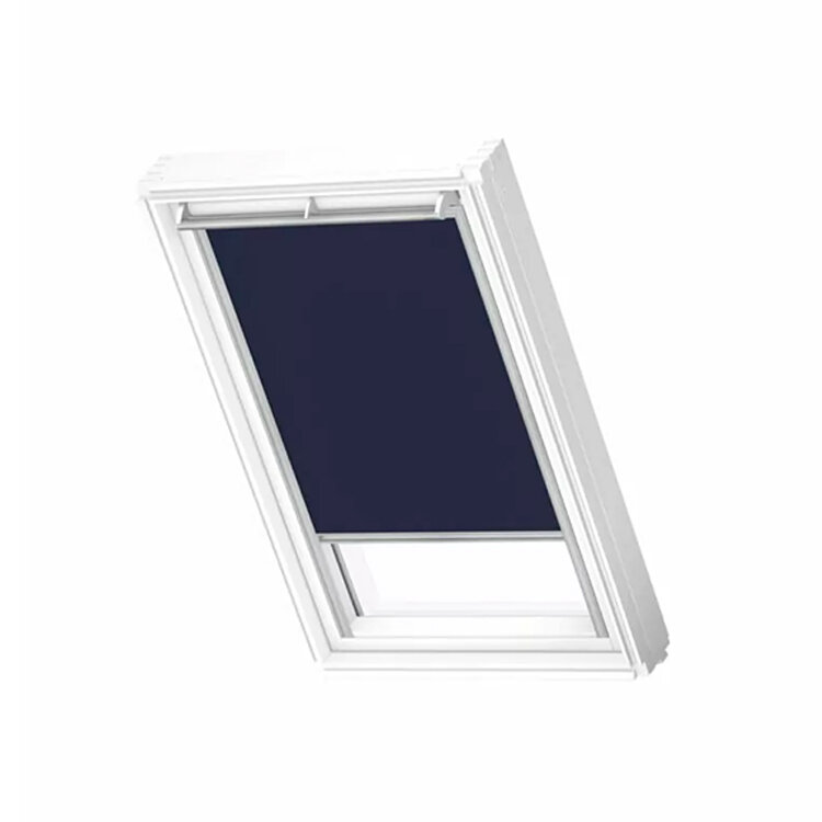 Velux rolgordijn blauw (wit) DKL MK04 1100SWL
