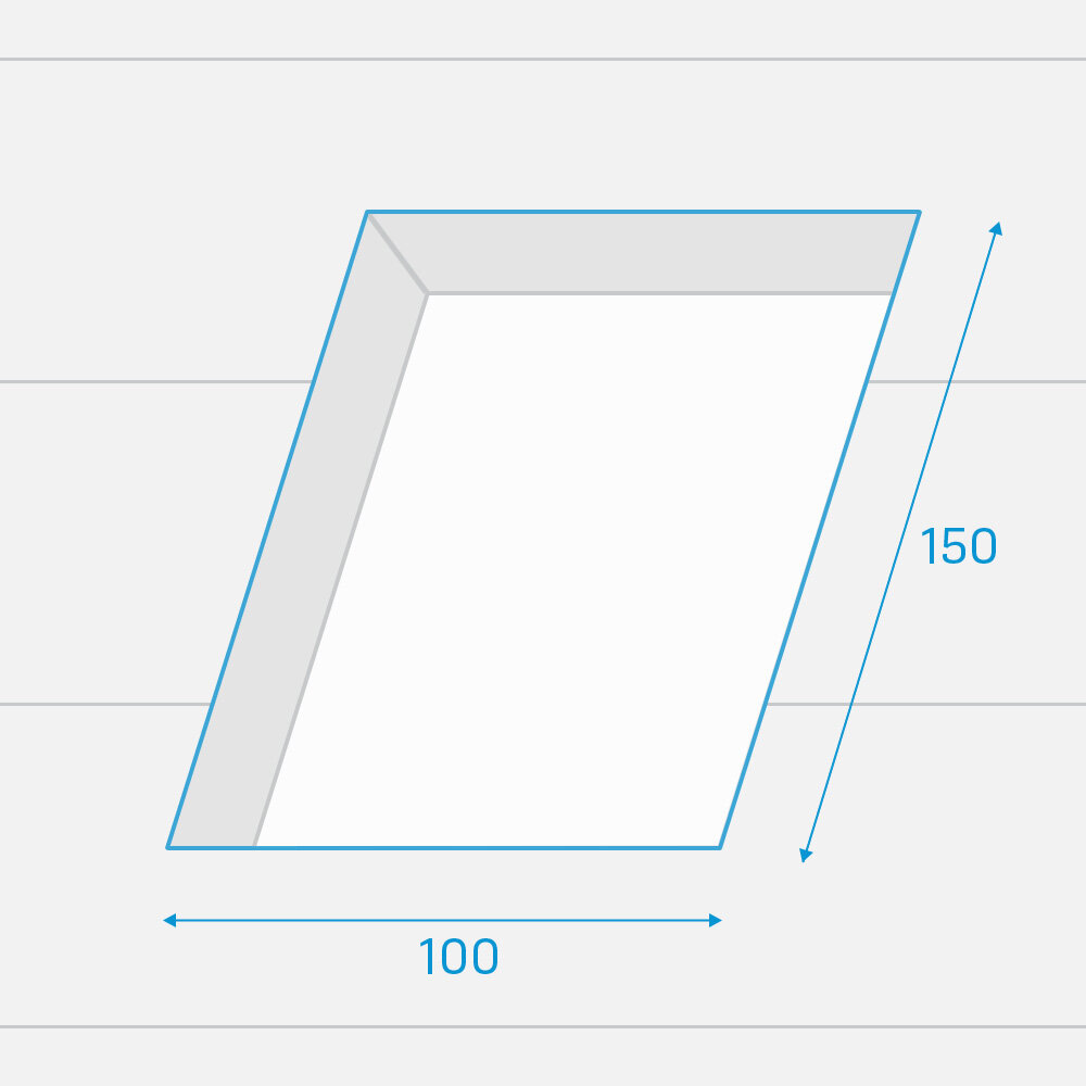 Fakro lichtkoepel handbediend DMC-C P4 100x150 cm