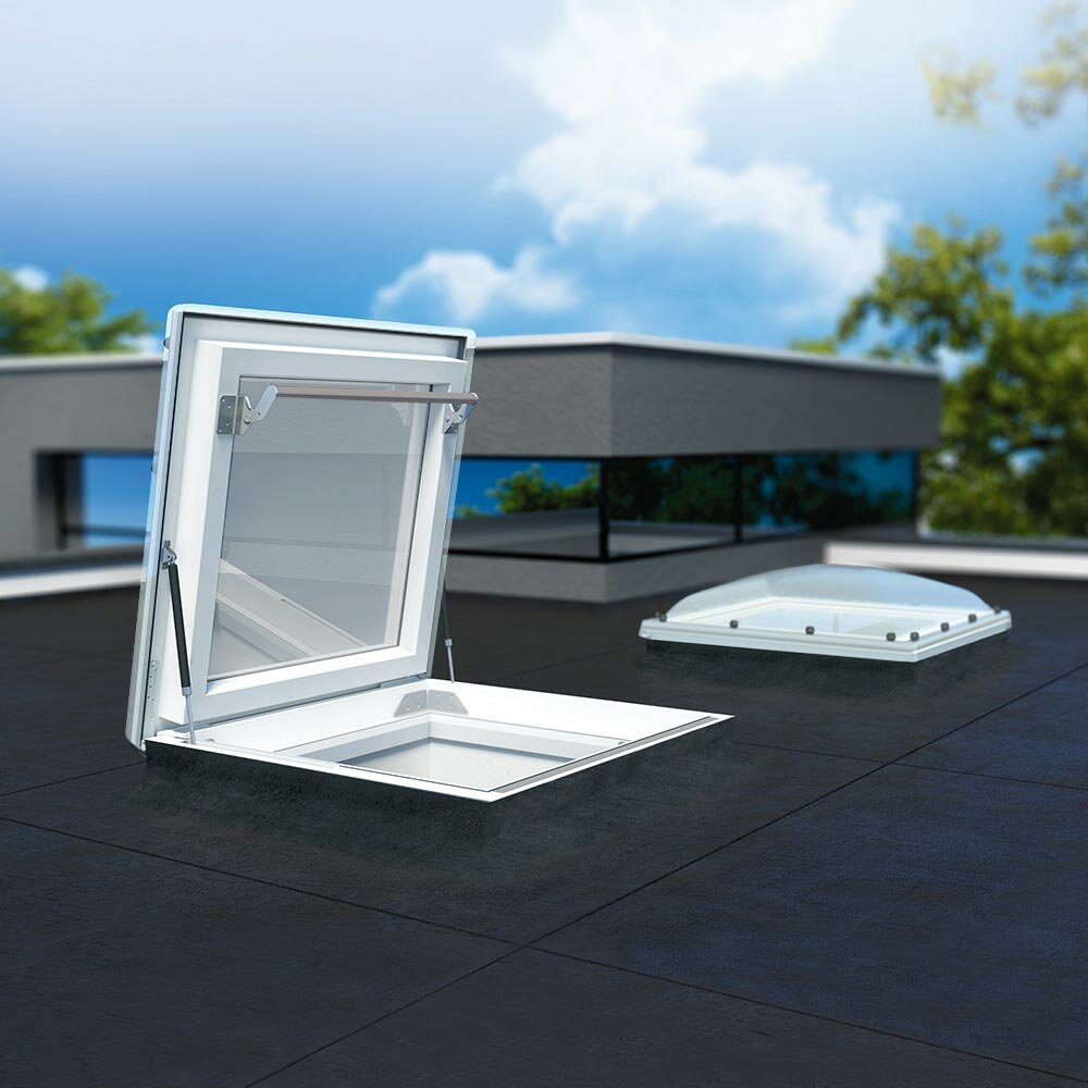 Fakro daktoetreding lichtkoepel DRC-M opaal 120x120 cm