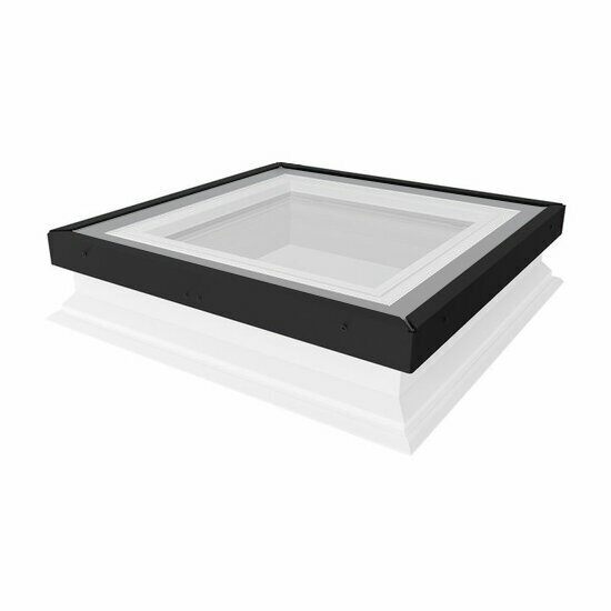 Fakro lichtkoepel vlak glas DXG 80x80 cm