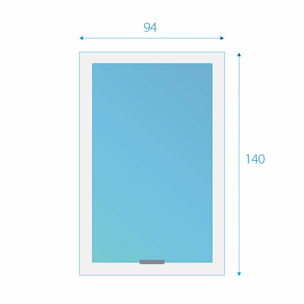 Fakro wit tuimeldakraam FTW-X P50 94x140 cm