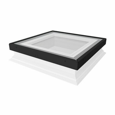 Fakro lichtkoepel vlak glas DXG 80x80 cm