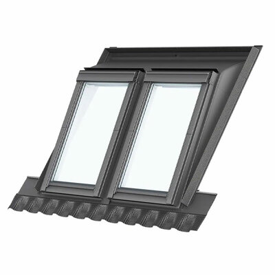 VELUX Dakkapel Basis Duo UK04