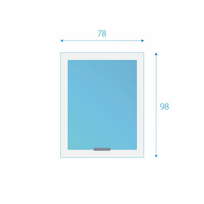 Fakro  tuimeldakraam FTU-V U3 PK (55&deg;) 78x98 cm