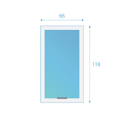 Fakro kunststof tuimeldakraam PTP-V U3 66x118 cm