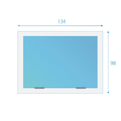 Fakro kunststof tuimeldakraam PTP-V U3 134x98 cm