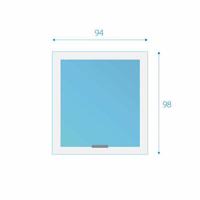 Fakro FPU-V U3 preSelect MAX dakraam 94x98 cm