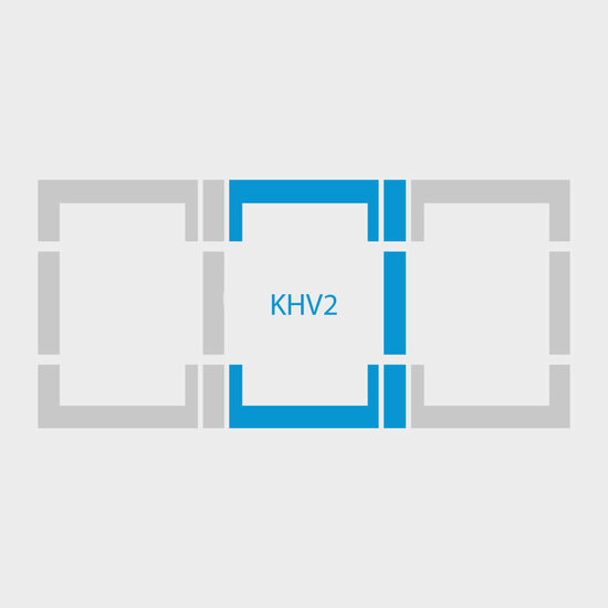FAKRO koppelgootstuk midden 134x140