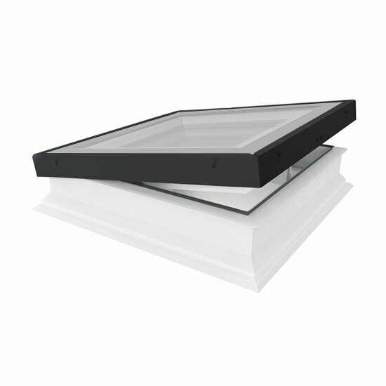 Fakro lichtkoepel vlak glas handbediend DMG 90x120 cm