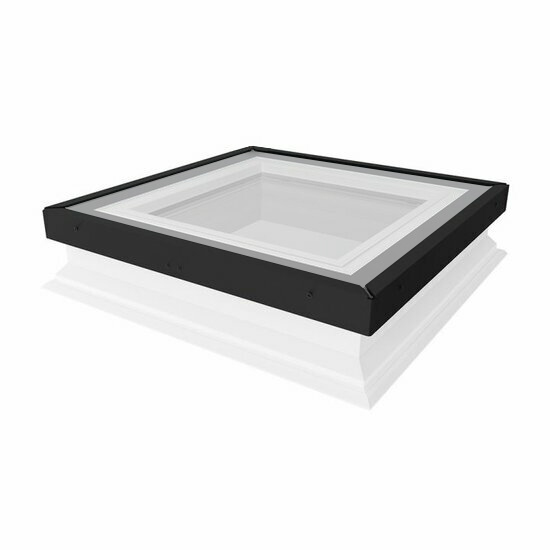 Fakro lichtkoepel vlak glas DXG 60x60 cm