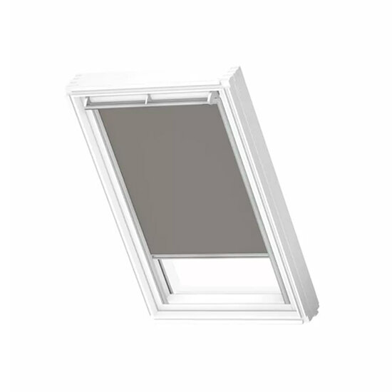 Velux rolgordijn grijs (wit) DKL 0705SWL FK04 / F04