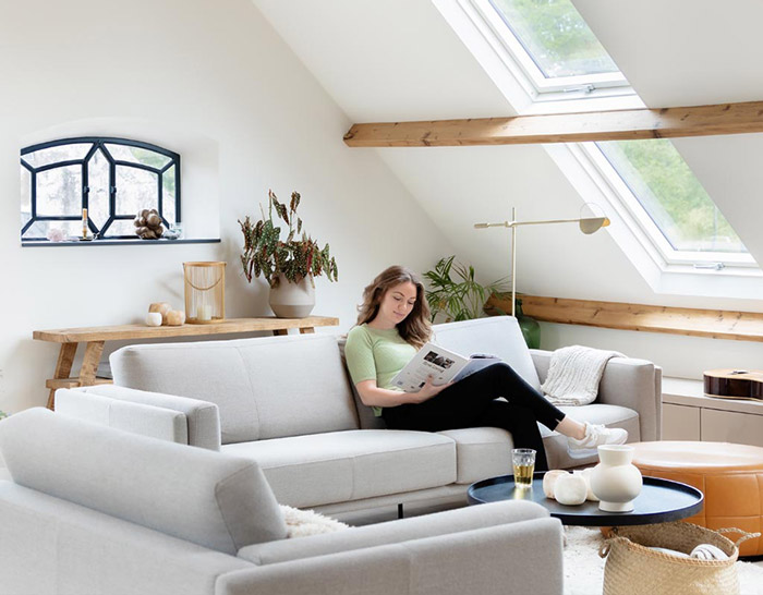 Dakramen verticaal combineren