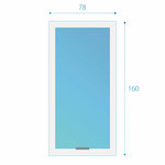 Fakro tuimeldakraam FTU-V U3 PK (55°) 78x160 cm Fakro tuimeldakraam FTU-V U3 PK (55°) 78x160 cm