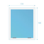 Fakro wit tuimeldakraam onderhoudsarm FTU-V U3 114x140 cm Fakro wit tuimeldakraam onderhoudsarm FTU-V U3 114x140 cm