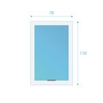 Fakro wit tuimeldakraam onderhoudsarm FTU-V U3 78x118 cm