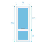 Fakro FDU-X P50 Duet proSky dakraam 78x235 cm