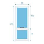 Fakro FDU-X P50 Duet proSky dakraam 94x235 cm