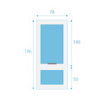 Fakro FDU-X P50 Duet proSky dakraam 78x186 cm