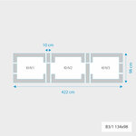 Fakro 3-in-1 set koppelgootstukken 134x98