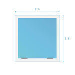 Fakro kunststof tuimeldakraam PTP-V U3 114x118 cm Fakro kunststof tuimeldakraam PTP-V U3 114x118 cm
