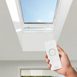Fakro platdakraam elektrisch DEF DU6 120x120 cm