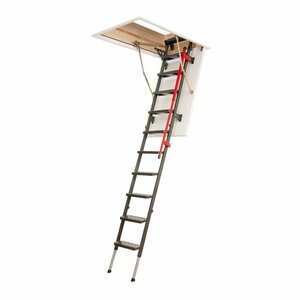 Fakro LML Lux zoldertrap 60x130 cm met een plafondhoogte van 305 cm
