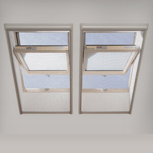 Fakro insectenhor zilver AMS/A 66x200 cm Fakro insectenhor zilver AMS/A 66x200 cm