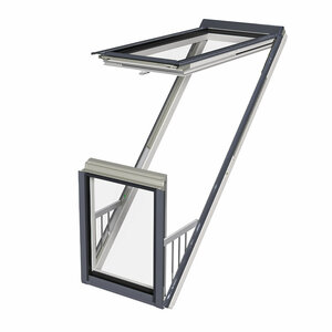 Fakro Balkondakraam Galeria FGU-X 94x255 cm Fakro Balkondakraam Galeria FGU-X 94x255 cm