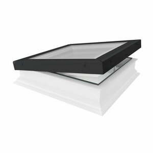 Fakro lichtkoepel vlak glas handbediend DMG 90x90 cm Fakro lichtkoepel vlak glas handbediend DMG 90x90 cm